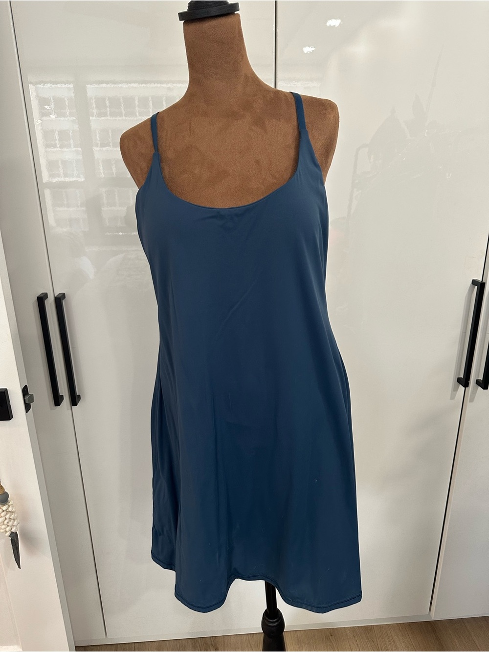 EWEDOOS Large Activewear Dress in Slate Blue